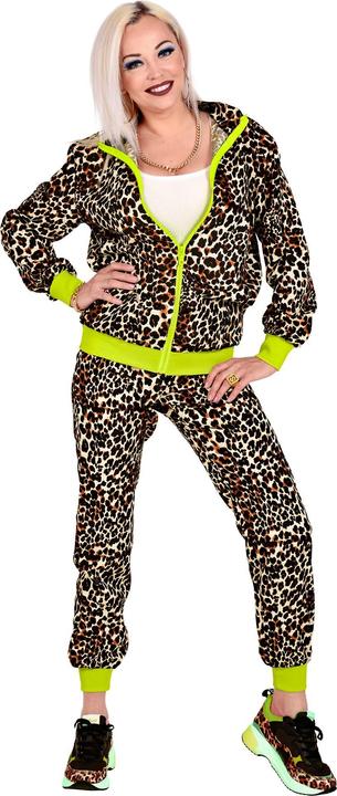 Actual product image Widmann 80er Jahre - Leopard Trainingsanzug (XL)