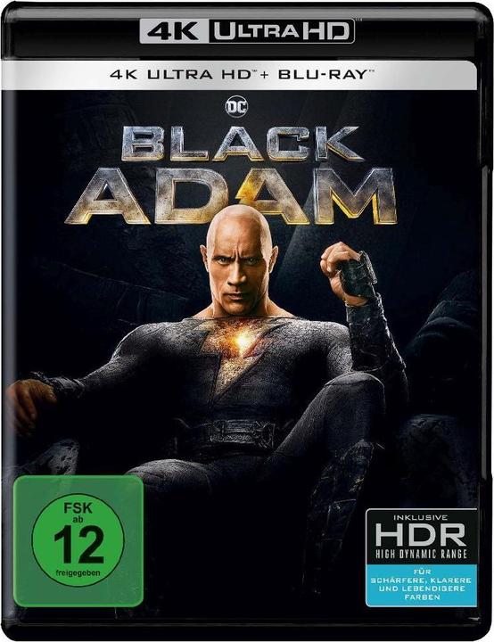 Image du produit BLACK ADAM - Blu Ray 4K (Blu-ray 4k, 2023, Allemand)