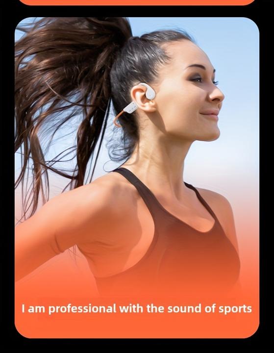 Produktbild PhoneLook Bluetooth 5.4 Wasserdichte kabellose Knochenleitungs-Kopfhörer für Sport und Schwimmen mit 32 GB int (Kabellos)