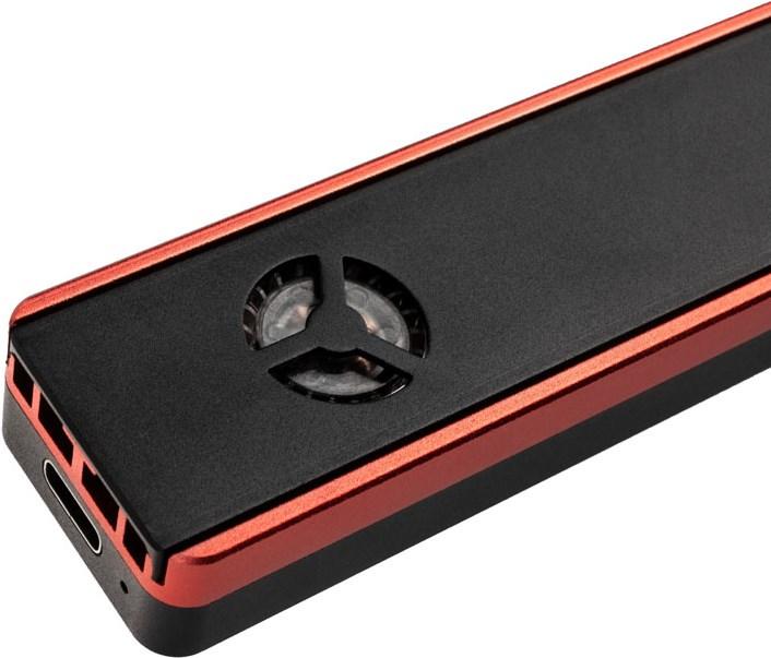 Produktbild Akasa Vegas SSD Mate, M.2 SATA/NVMe SSD to USB3.2 Gen2 (M.2)