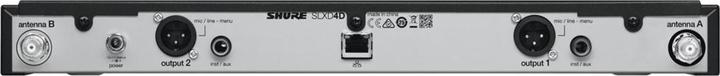 Actual product image Shure SLXD4DE=-G59 - Odbiornik podwójny cyfrowy