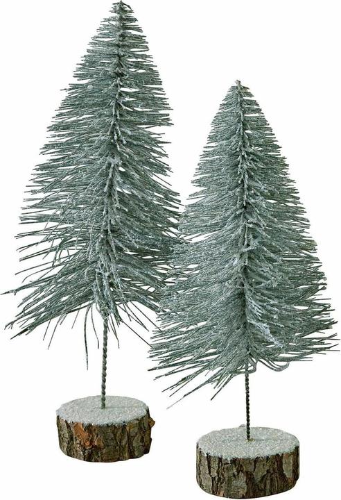 Image du produit Loberon Arbre déco set de 2 Lyselle vert