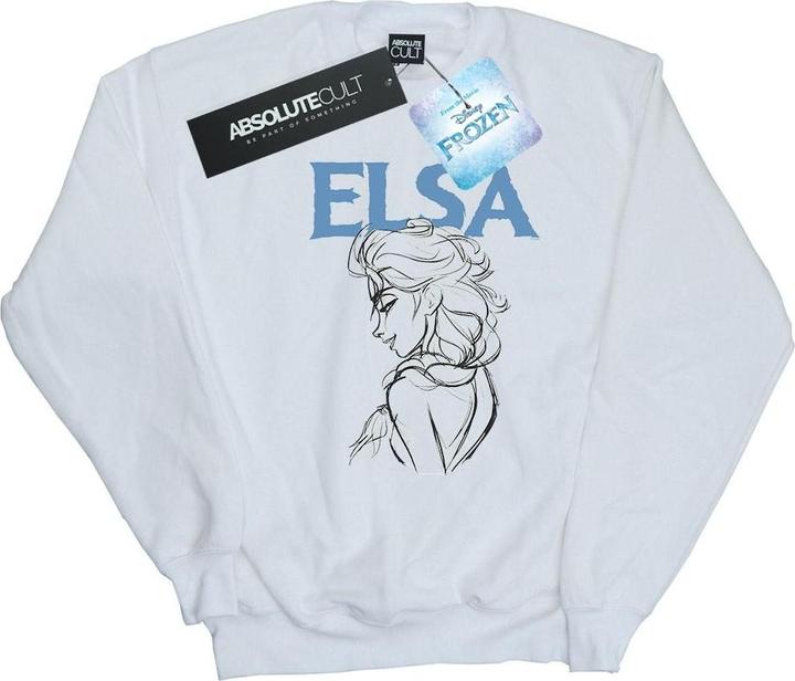Produktbild Disney Frozen Elsa Profile Sketch Sweatshirt Mädchen (128)