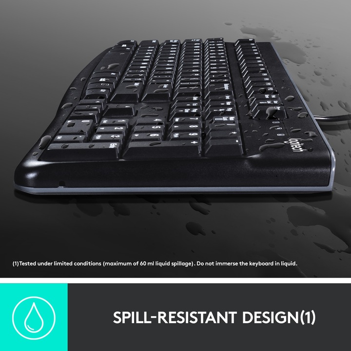 Image du produit Logitech K120 (CH, Filaire)