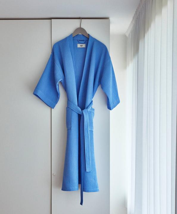 Produktbild HAY Waffle Bathrobe Sky Blue (One Size)