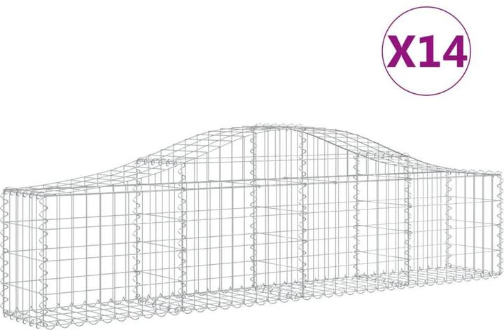 Produktbild vidaXL Gabionenkorb