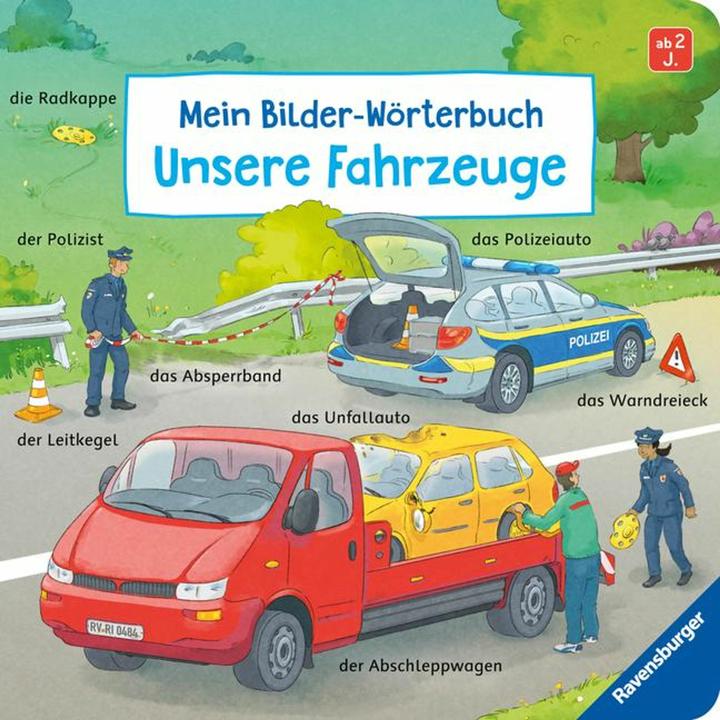 Produktbild Ravensburger Mein Bilder-Wörterbuch: Unsere Fahrzeuge (Deutsch)