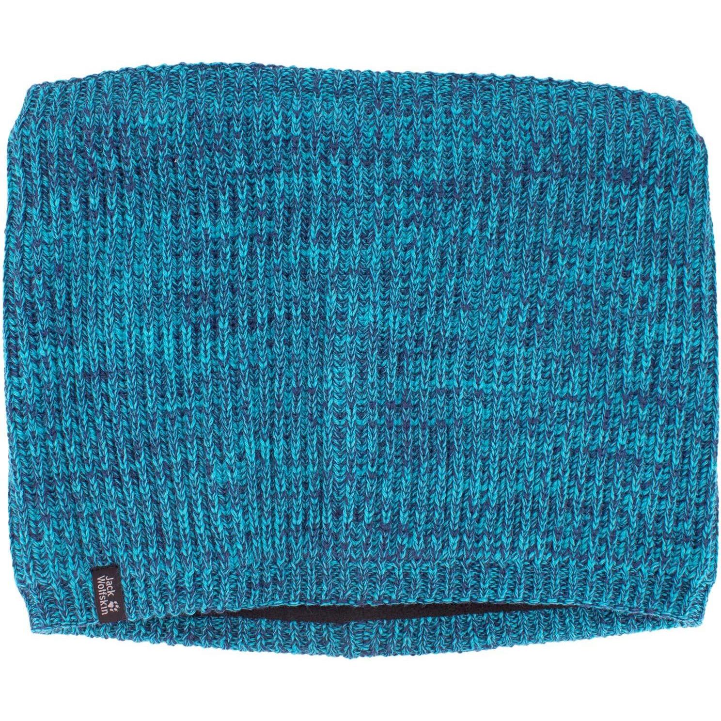 Jack Wolfskin, Damen, Schal, New White Rock Loop Schal Schlauch Wolle Fleece, Blau