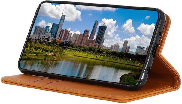 Productafbeelding MU Classic Classic V Lederen Boekomslag Serie (Samsung Galaxy S21 FE)