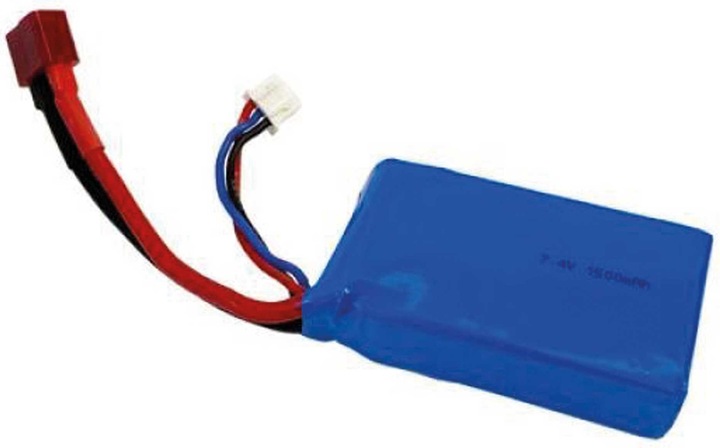 Actual product image DF-Models Battery LiPo 7 4V to 3045 with T-Plug DF (7.40 V, 1500 mAh)