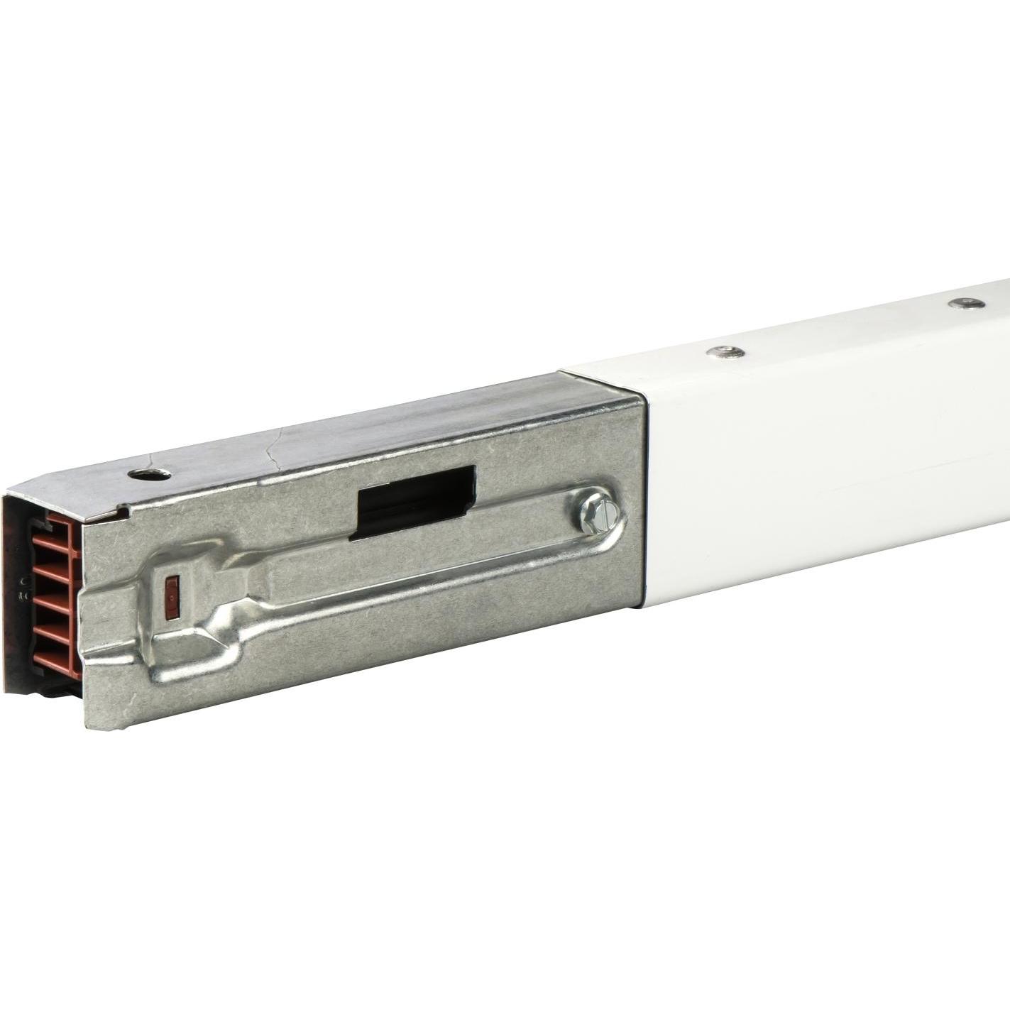 Schneider Electric SE KBA25ED2305W gerader Schienenkasten 25A 3m L,N,PE (Verteiler), Elektronikzubehör + Gehäuse, Weiss