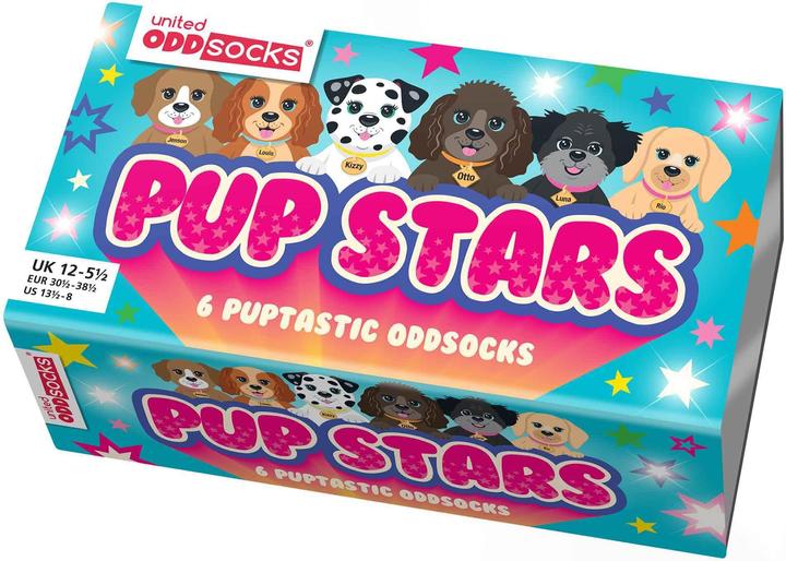 Immagine prodotto United Oddsocks Pup Stars (Confezione singola, 30 - 38)