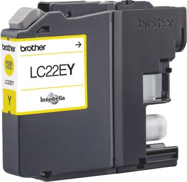 Actual product image Brother Lc-22ey (Y)