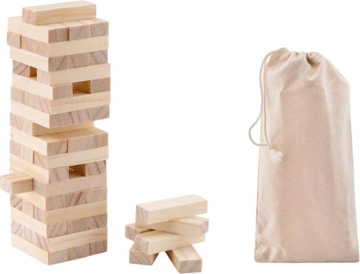 Actual product image MidOcean Pisa Wooden Topple Tower