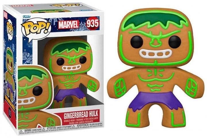 Actual product image Funko POP! - Marvel Holiday: Gingerbread Hulk