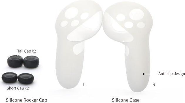 Immagine prodotto Dobe Custodia in silicone per il controller di Meta Quest 3