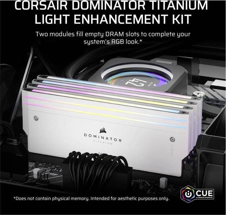 Actual product image Corsair Dominator Titanium Lighting Enhancement Kit (Multicoloured, RGB)