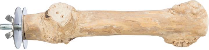 Actual product image Trixie Perch with screw fastening, coffee wood, 20 cm/ø 20-30 mm