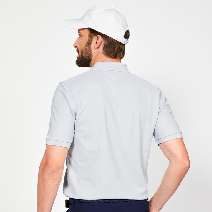 Image du produit Inesis Polo de golf à manches courtes pour hommes - WW500 gris perle (S)