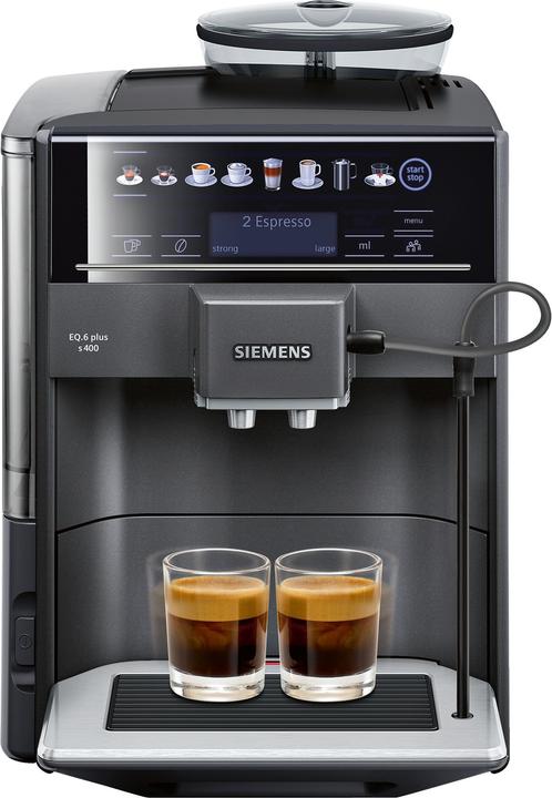 Actual product image Siemens EQ.6 TE654319RW / coffeeSelect Display / autoMilk Clean / iAroma System
