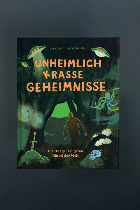 Produktbild Unheimlich krasse Geheimnisse (Deutsch, Tom Adams, Stefanie Brägelmann, Yas Imamura, 2023)