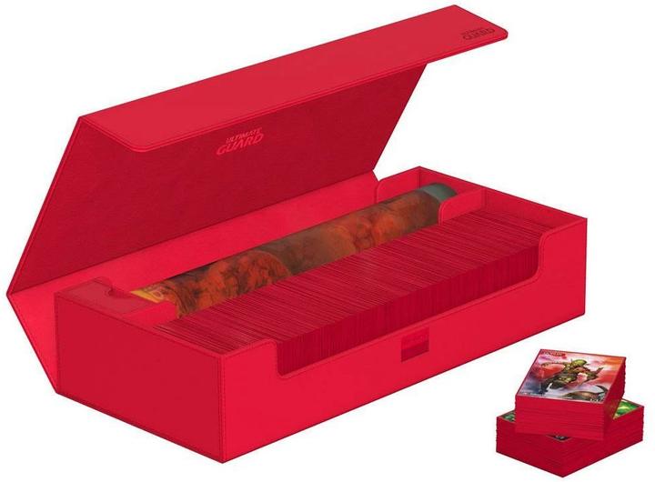 Image du produit Ultimate Guard Boîte à cartes XenoSkin Superhive 550+ rouge