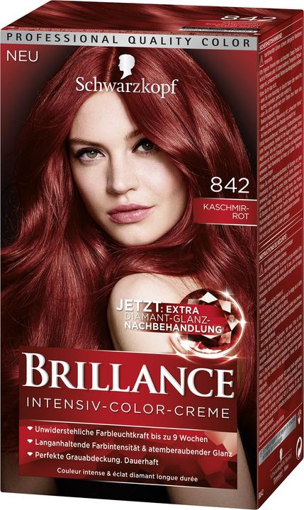 Schwarzkopf Brillance (Kaschmir Rot)