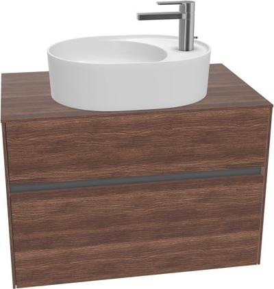 Produktbild Villeroy & Boch Collaro Waschbeckenunterschrank 800x548x500 mm, 2 Auszüge, für Waschbecken mittig (87 x 62 x 57 cm)