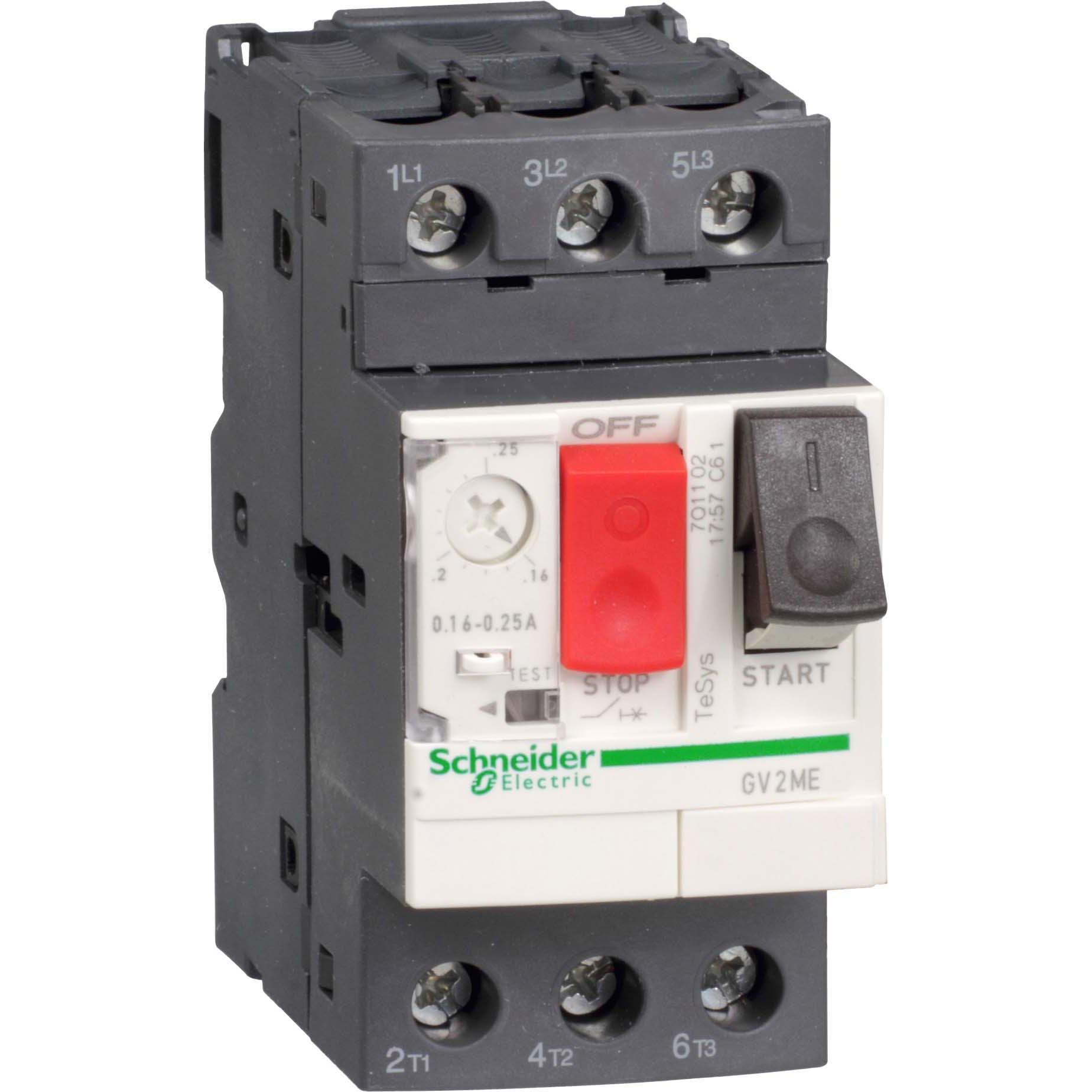 24x Schneider Electric, Schutzschalter, Motorschutzschalter