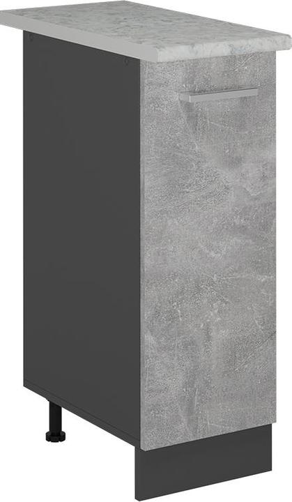 Antracite, Bianco marmo, Concreta