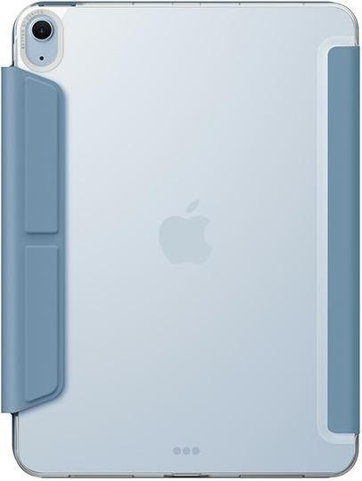 Actual product image Uniq case Camden Click iPad Air 11" (2024) niebieski/stone blue (Apple iPad Air 11 2024, Apple iPad Air 11 2025, Apple iPad Air 11 2026)