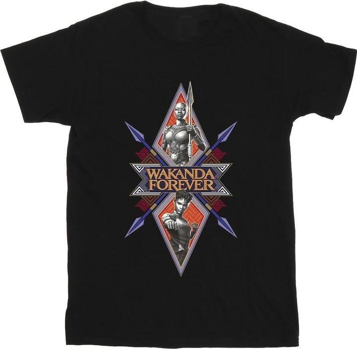 Produktbild Wakanda Forever Tribal Spear Chest TShirt (S)