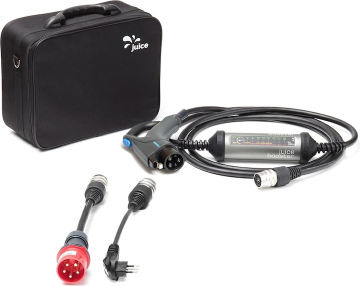 JUICE BOOSTER 2 car-side type 1 plug incl. 2 adapters: CEE32 and T13 (CH)