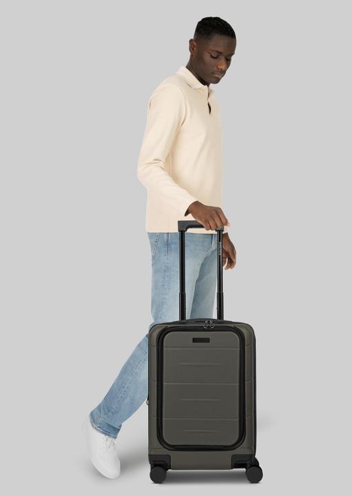 Actual product image Police 4 Rollen Kabinentrolley 55 cm Laptopfach mit Dehnfalte (42 l)