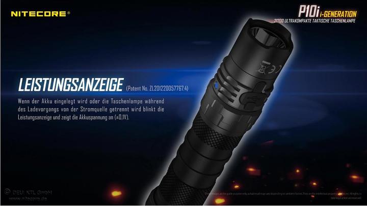 Actual product image Nitecore P10i (14.70 cm, 1800 lm)