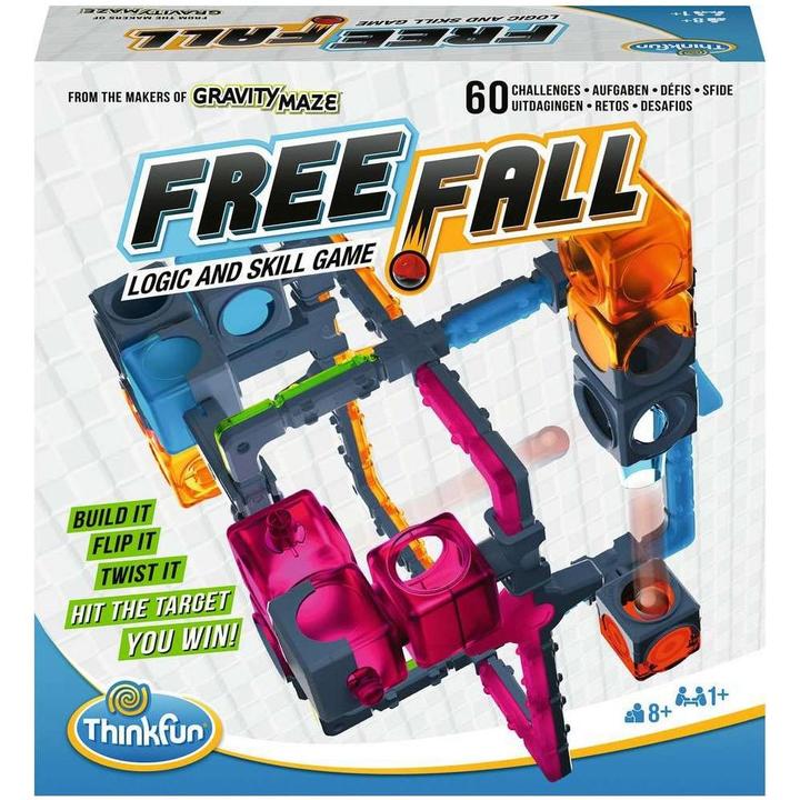 Produktbild Thinkfun Free Fall (Deutsch, Englisch, Französisch, Italienisch, Niederländisch, Portugiesisch, Spanisch, 1 Spieler)