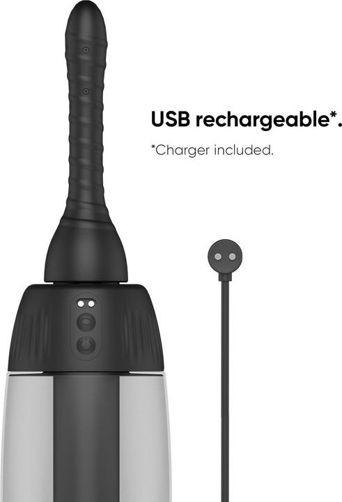 Produktbild Nexus – Automatische 360° Rotierende Analdusche – Schwarz