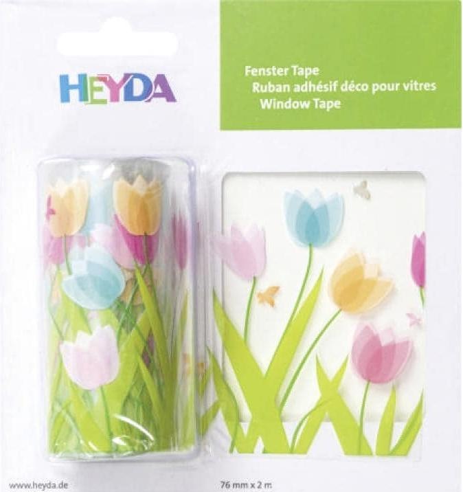Actual product image Heyda Window pictures tulips (1 x, 4 x 13.5 x 13 cm)
