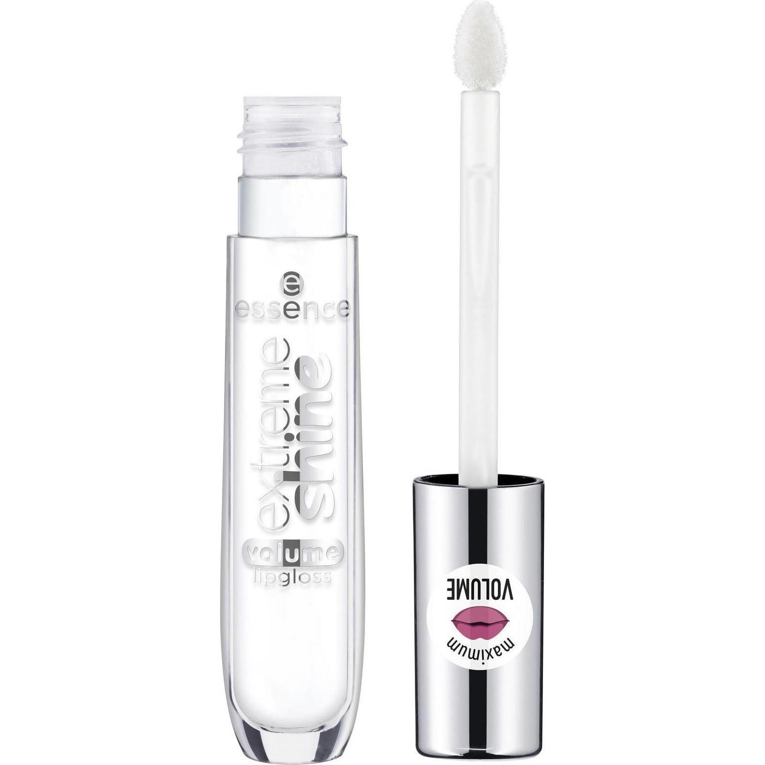 essence, Lippenstift + Lipgloss, Extreme Shine Volume (01 Crystal Clear)