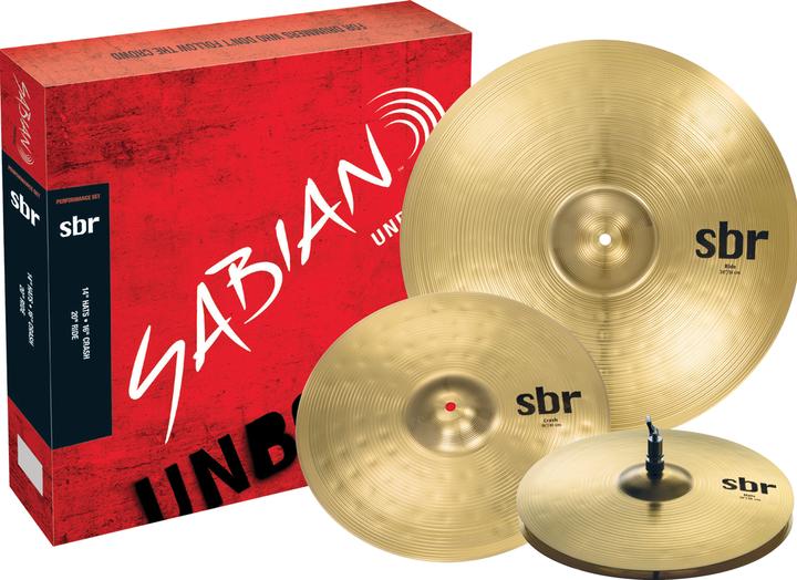 Actual product image Sabian SA SBr Brass Performance Set (20", Set)