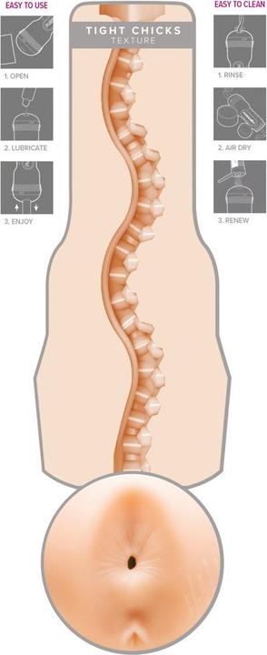 Actual product image Fleshlight tight chicks