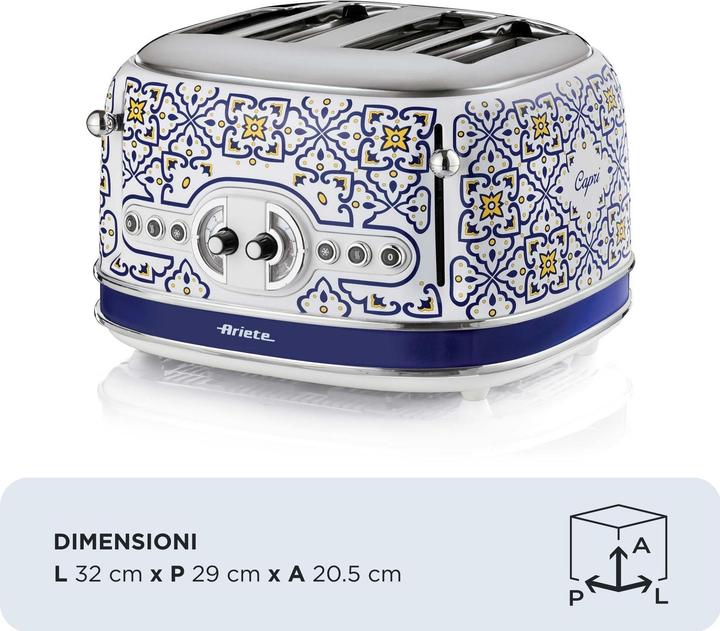 Produktbild Ariete 156 Toaster Capri