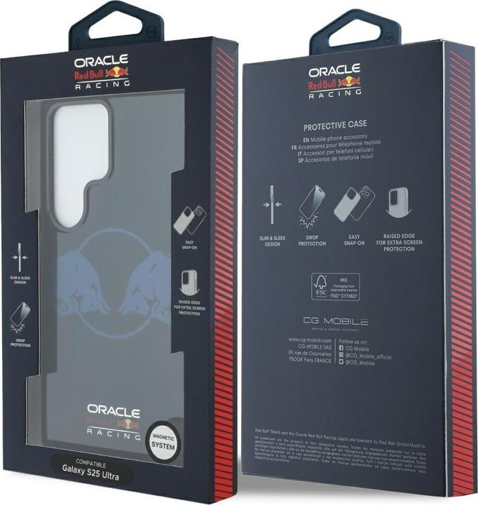 Productafbeelding Red Bull Case Two Bulls Logo MagSafe for Samsung Galaxy S25 Ultra navy (Samsung Galaxy S25 Ultra)