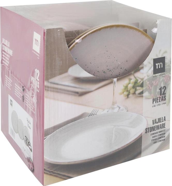 Actual product image La Mer 12-piece Neda Monaco shiny pink tableware (12 Piece)