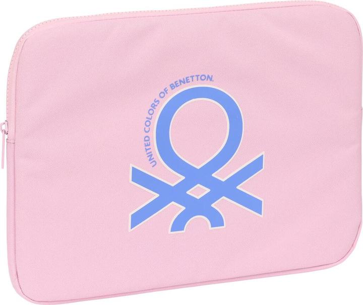 Actual product image Benetton Laptop sleeve Pink Pink (34 x 25 x 2 cm) (14")