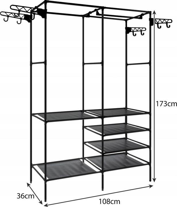 Produktbild Ruhhy Geräumiger Kleiderbügel