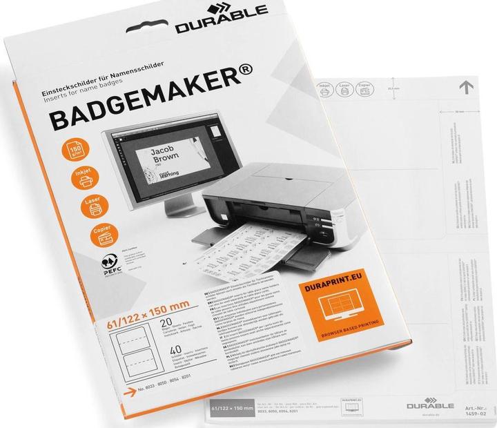 Produktbild Durable Einsteckschilder