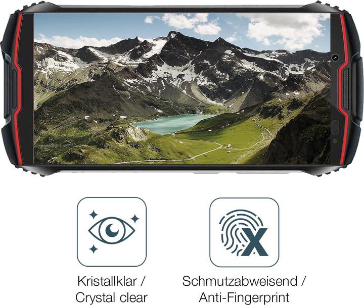 Produktbild Dipos Displayschutz Anti-Shock (2 Stück, Cubot King Kong Mini 2 Pro)