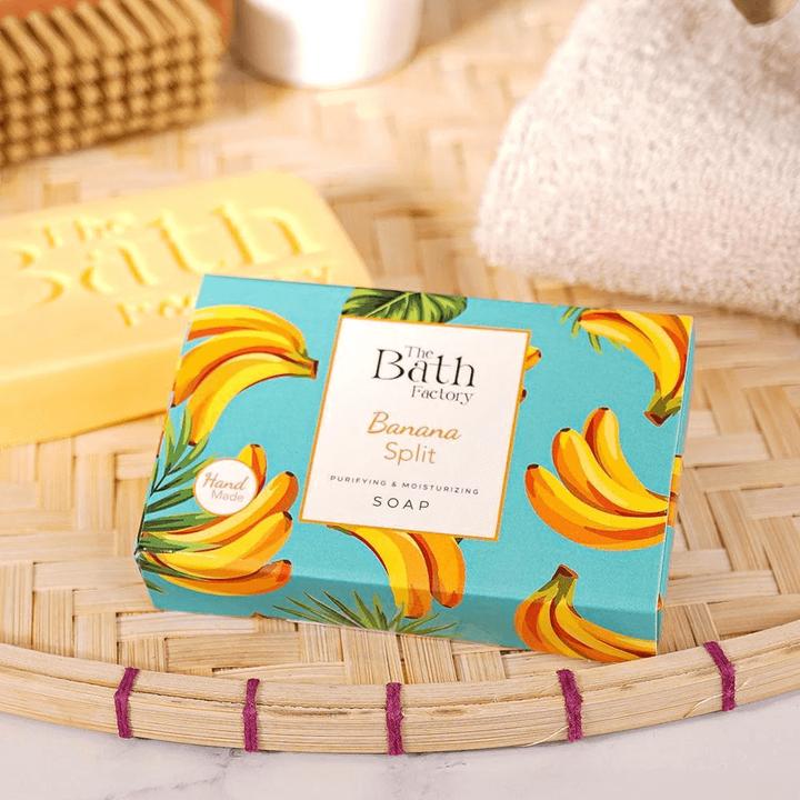 Produktbild The Bath Factory Hand Gesichts und Körperseife Banane (1000 ml)