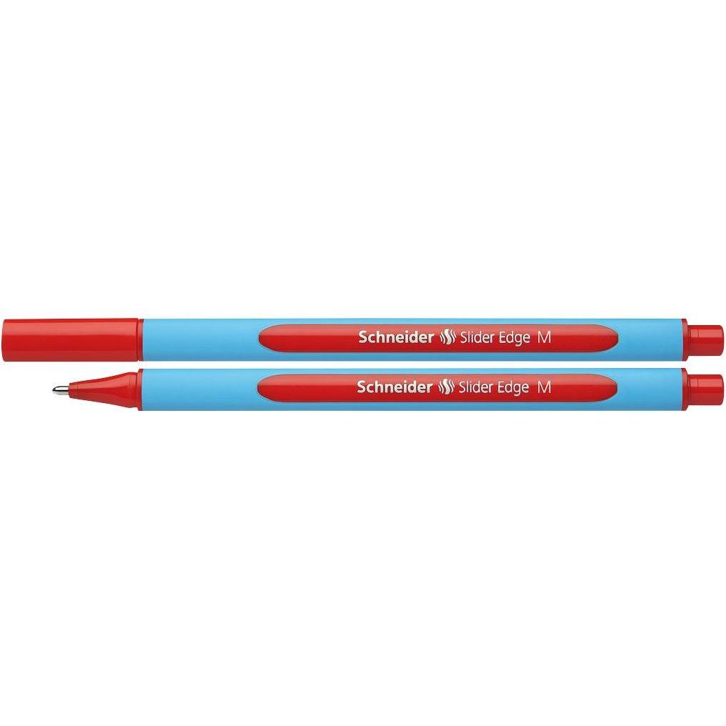 Schneider, Schreibstifte, Kugelschreiber Slider Edge (Rot, 10 x)